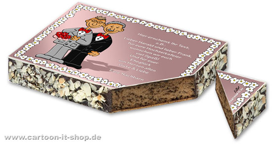 Gay Wedding Hochzeitstorte