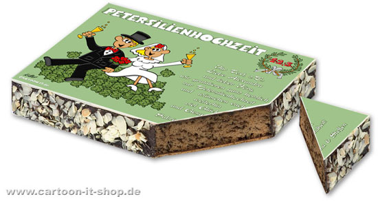 Geschenkidee Petersilienhochzeit