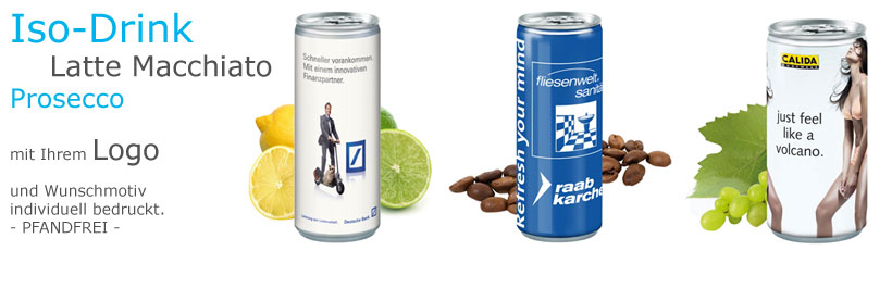 Getr�nke mit Logo
