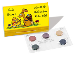 Ostern Werbeartikel Eierfarben Tabletten