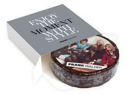Werbe-Torte (rund) mit Logo