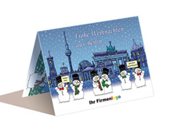 Weihnachtskarte Berlin