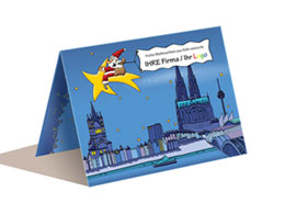 Weihnachtskarte (A6) - K�ln
