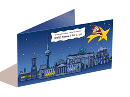 Weihnachtskarte Berlin