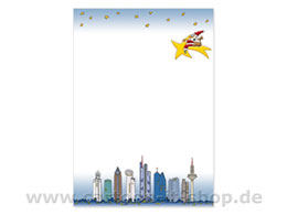 Weihnachtsbriefpapier Frankfurt am Main
