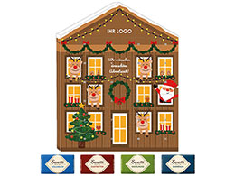 Adventskalender Weihnachtsbuch Lindt Werbegeschenk, Werbepr�sent, Werbemittel