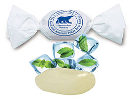Eiskristall Bonbons mit Logo
