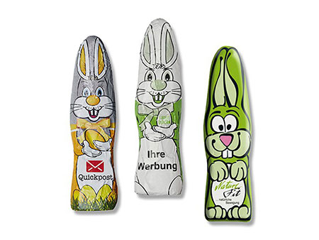 Schokoladen-Osterhase Werbeartikel