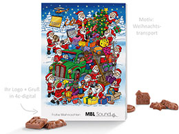 Wand-Adventskalender Classic, standard