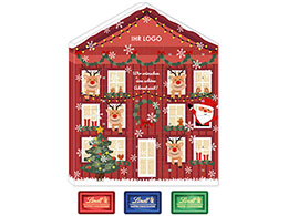 Wand-Adventskalender Basic, individuell, Werbeartikel, Werbemittel