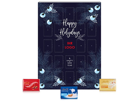 Tisch-Adventskalender Lindt T�felchen